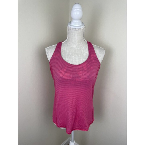 Lululemon Pink Wild Tank So Fly Butterfly Bon Bon 6 - Picture 1 of 7